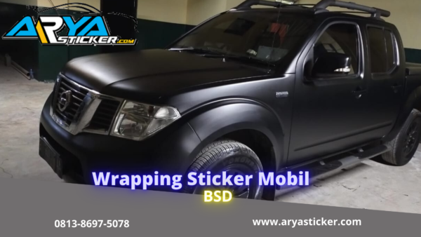 Wrapping Sticker Mobil bsd